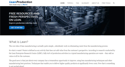 Desktop Screenshot of leanproduction.com